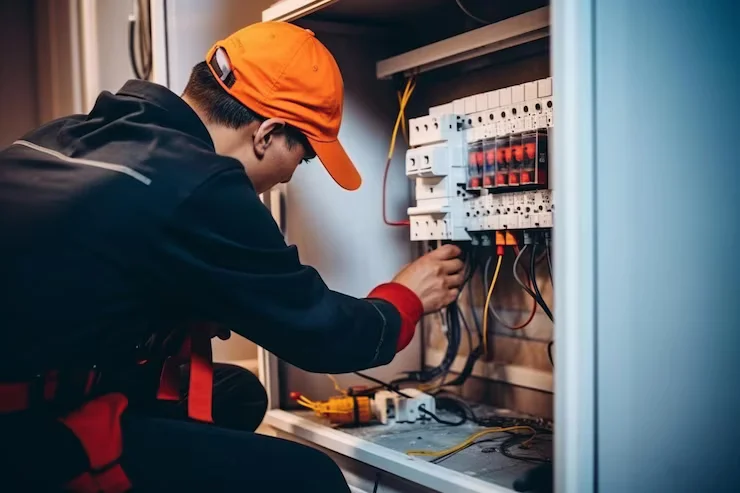 close-up-professional-electrician